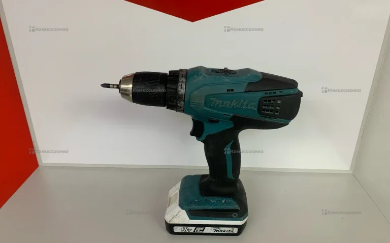 Аккумуляторный дрель Шруповерт Makita DF457D