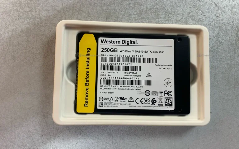 SSD накопитель  WD Blue SA510 250GB