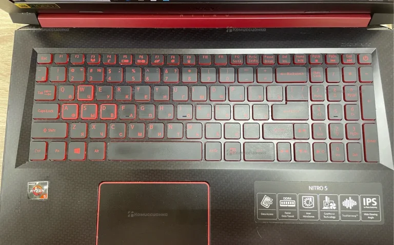 Ноутбук  Acer nitro 5 amd RYZEN 5 2500u ddr4 16gb