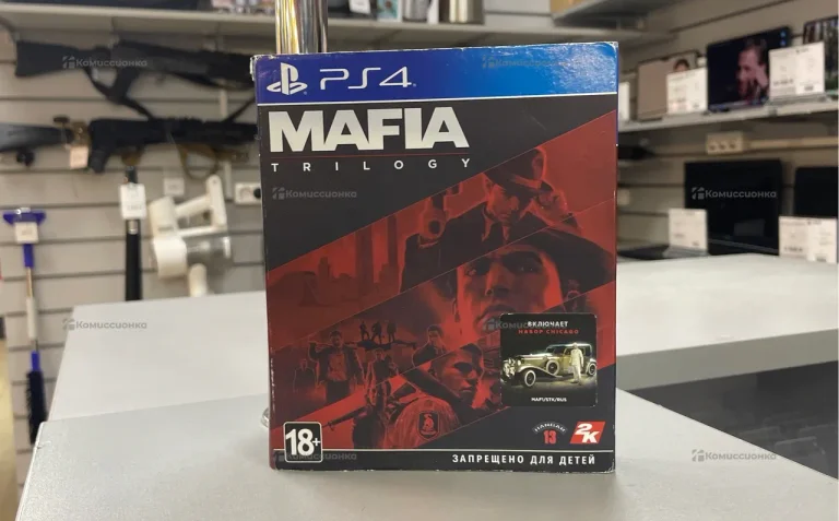Диск для PS4 Mafia trilogy
