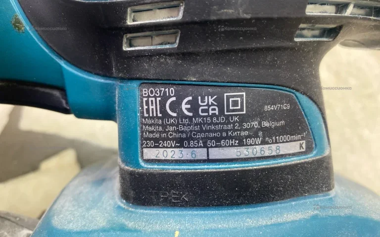 Плоскошлифовальная машина makita BO3710