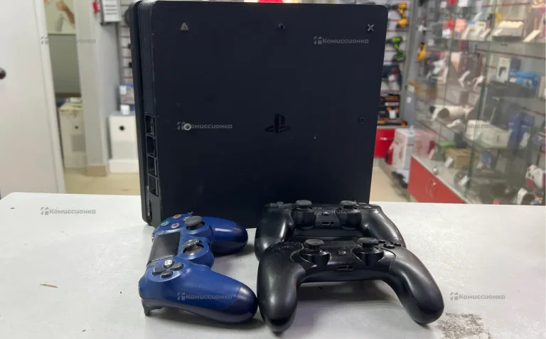 Приставка PS4. PS4 Slim 1TB