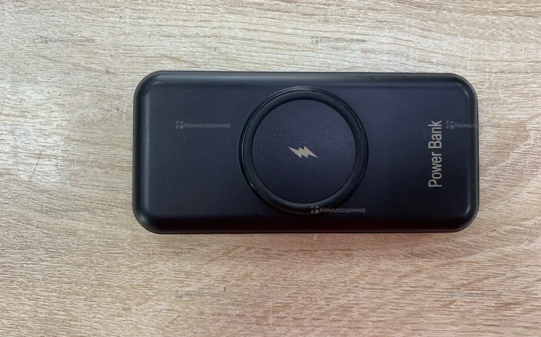 Power bank с беспроводной з/у и проводами 20ооо m