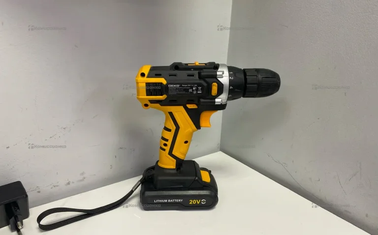 Аккумуляторная дрель-шуруповерт DEKO Banger 20v