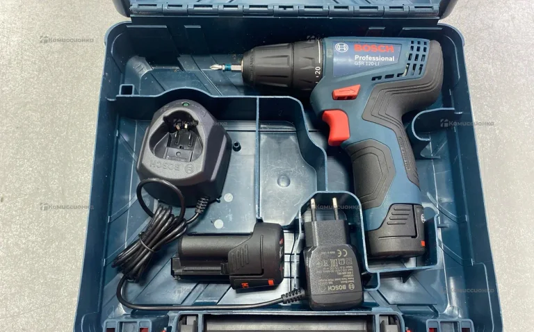 Аккумуляторная дрель-шуруповерт BOSCH GSR 120-LI L