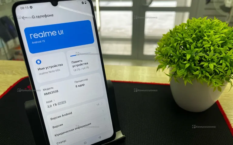 Realme Note 60x 3/64 ГБ
