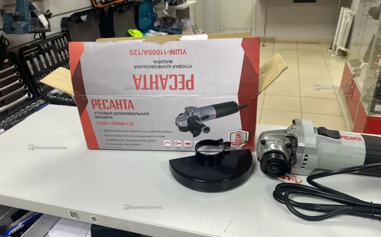 Углошлифовальная машина Ресанта УШМ-11000А/125