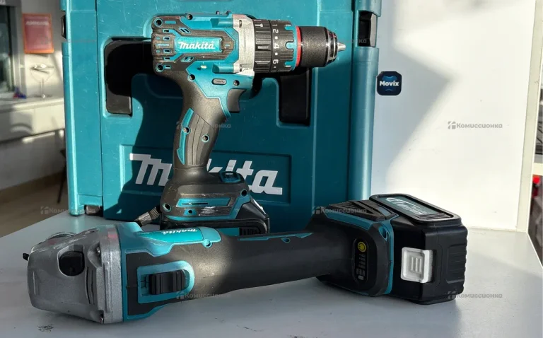 Набор Makita 2в1 УШМ/Шуруповерт rep