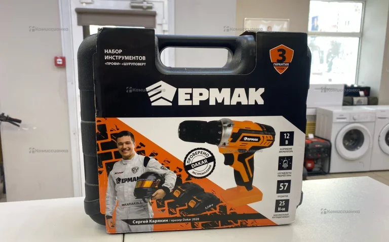 Набор инструментов Ермак Профи+Шуруповёрт