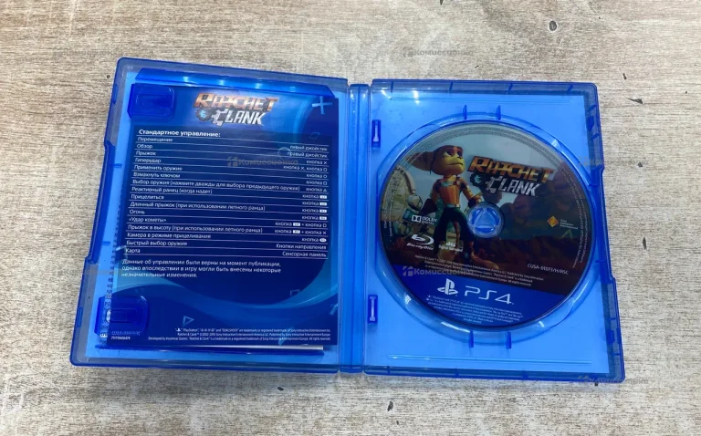 PS4 диск. Ratchet and Clank