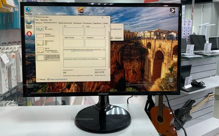 Монитор Samsung LS24F354FHIXCI