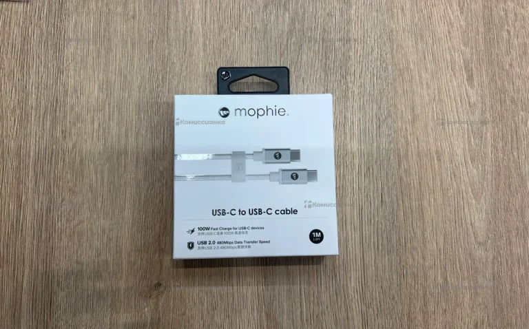 Кабель Mophie Type-C to Type-C 100W 1m White