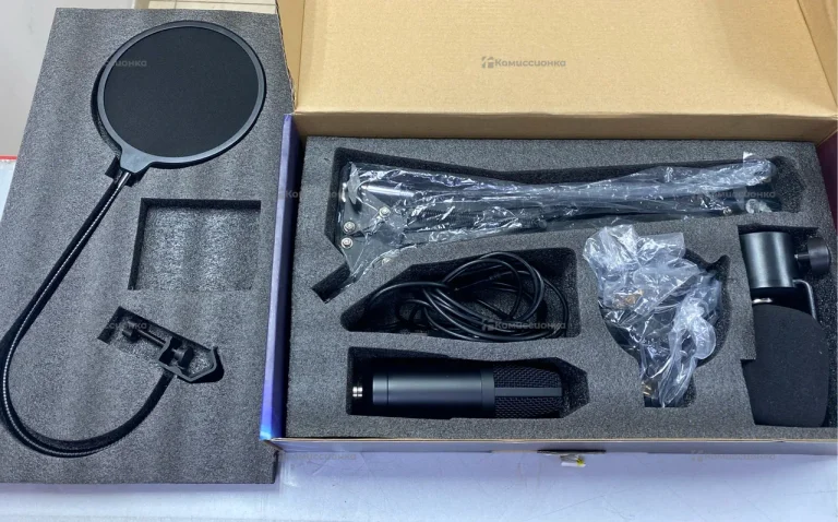Микрофон конденсаторный oklik gaming sm-700g