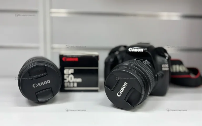 Фотоаппарат Canon EOS 1100D Triple Lens Kit