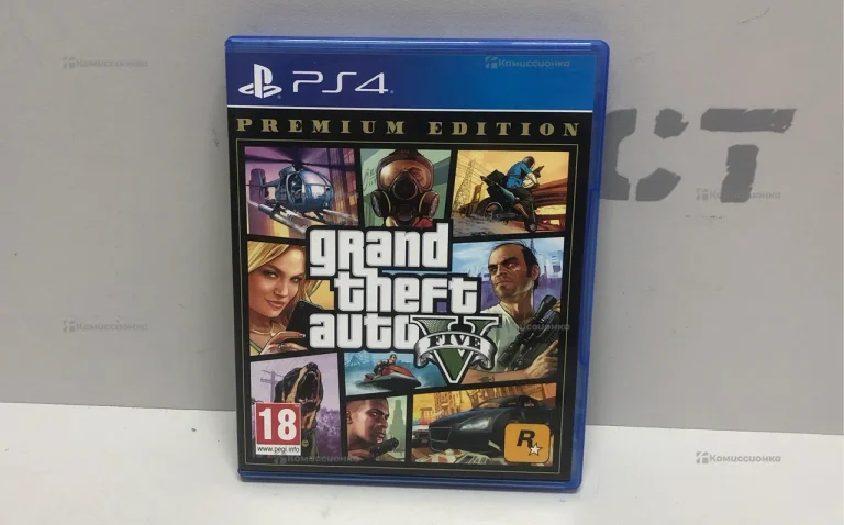PS4. Диск PS4 GTA 5..