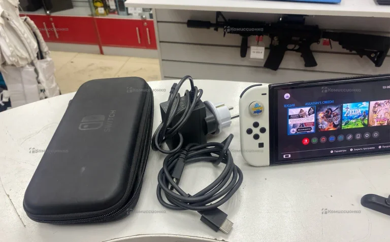 Приставка игровая Nintendo switch Oled 64(256gb) прошитая