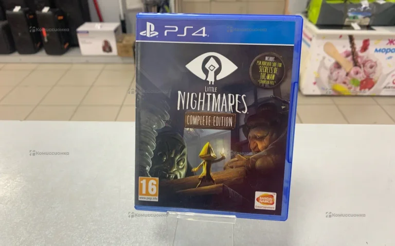 Sony PlayStation 4 диск little nightmares complete