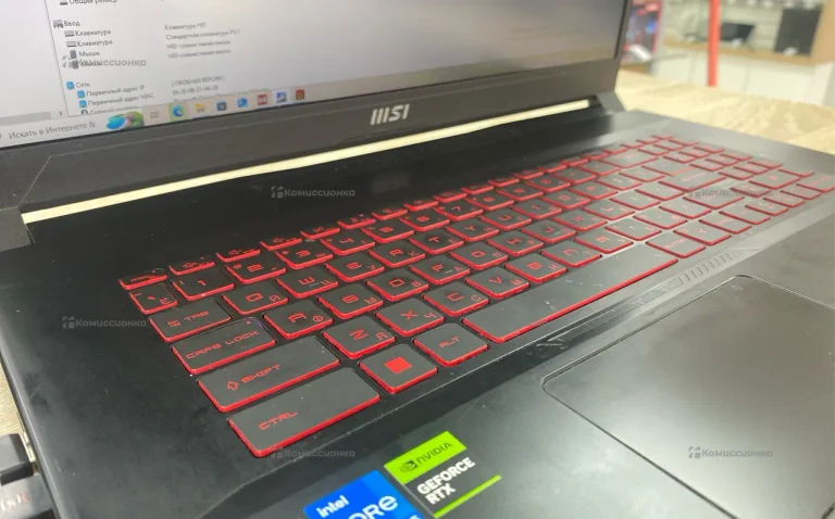 Ноутбук  MSI katana 17 B11UCX-897XRU