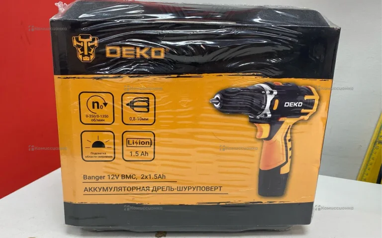Аккумуляторная дрель-шуруповерт DEKO Banger 12V