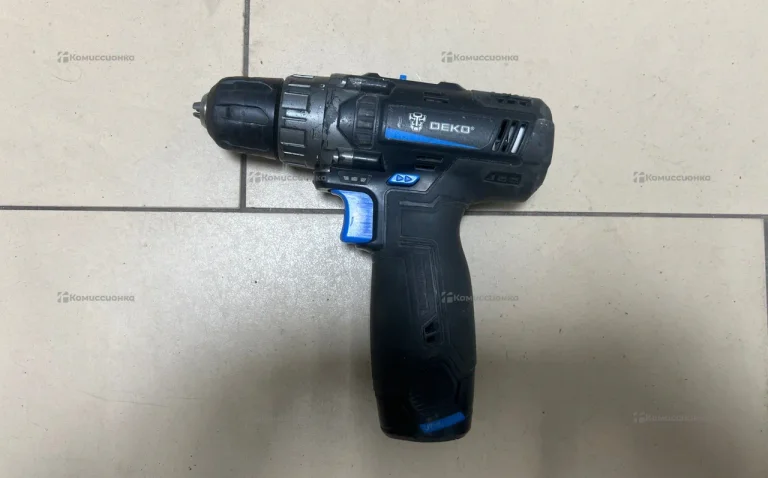 Дрель-шуруповерт аккумуляторная Deko ZKCD12V PRO