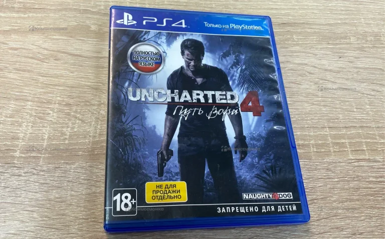 Диск PS4 Uncharted 4