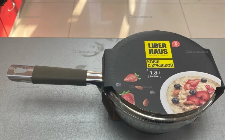 Ковш Liberhaus с крышкой 1.3л