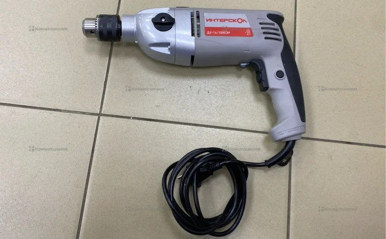 Дрель Интерскол ДУ-16/1000ЭР