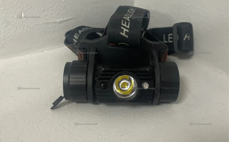 Налобный фонарь металлический