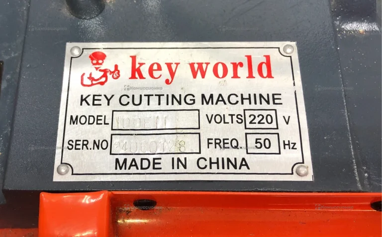 Станок для нарезки ключей Key World 100e11