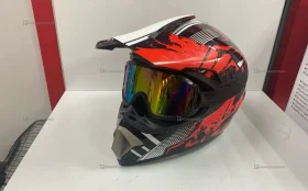 Купить Мотошлем кроссовый Virtue FMVSS 218 DOT б/у , в Казань Цена:1200рублей