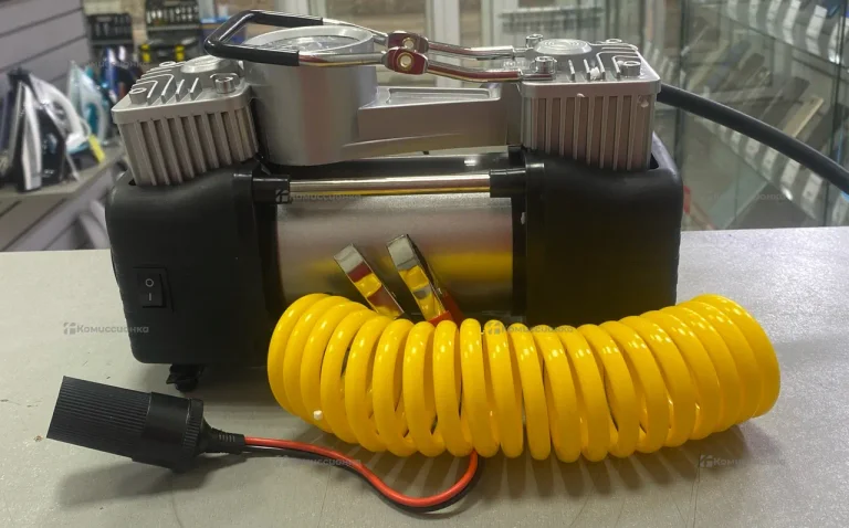 Автомобильный компрессор 2 цилиндра