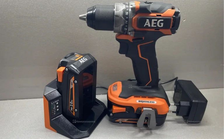 Аккумуляторная дрель-шуруповерт AEG BS18SBL