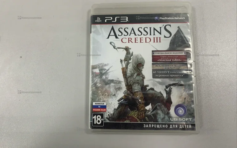 Диск PS3 Assasins creed 3