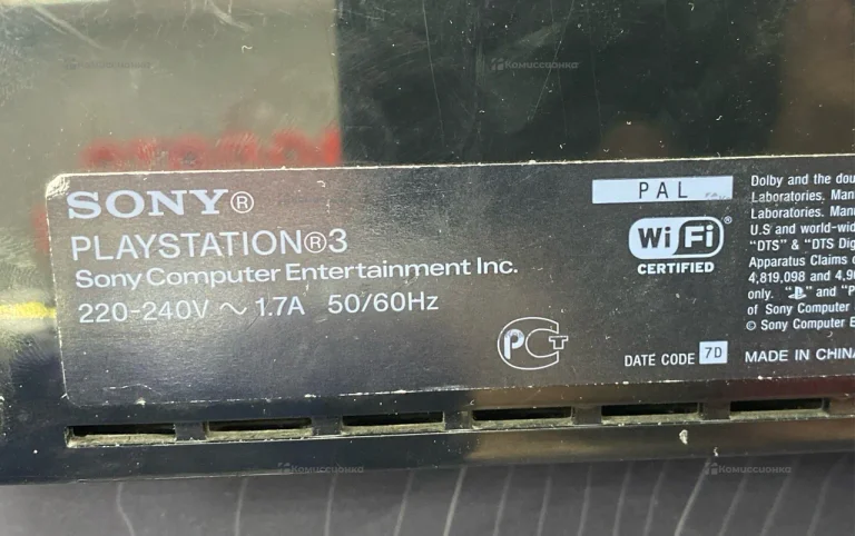 Приставка Sony Sony PlayStation 3 fat шитая