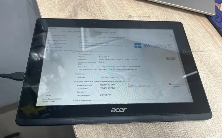 Планшет Acer SW3-013