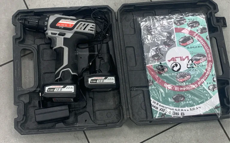 дрель-шуруповерт Интерскол ДА-18ЭР